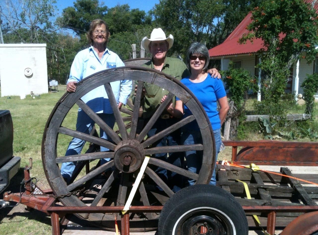 Marisue Potts donates Mexican Carreta