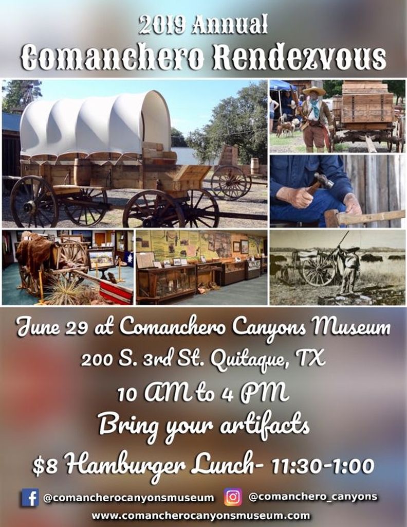 2019 Comanchero Rendezvous Flyer