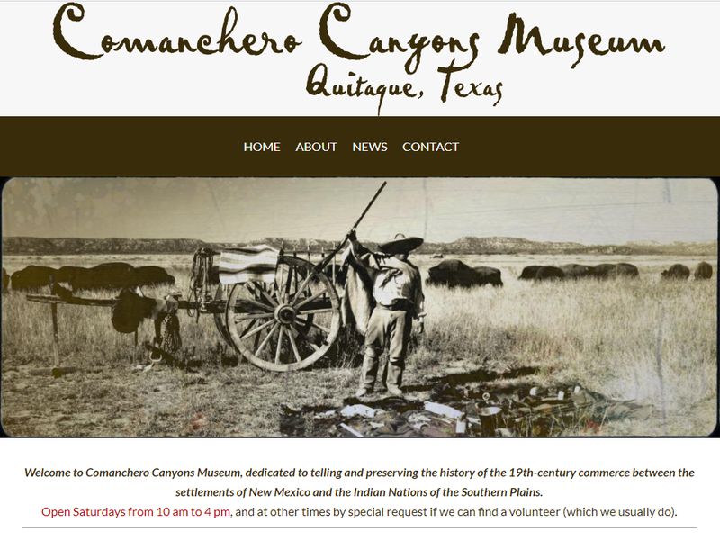 Old website homepage.