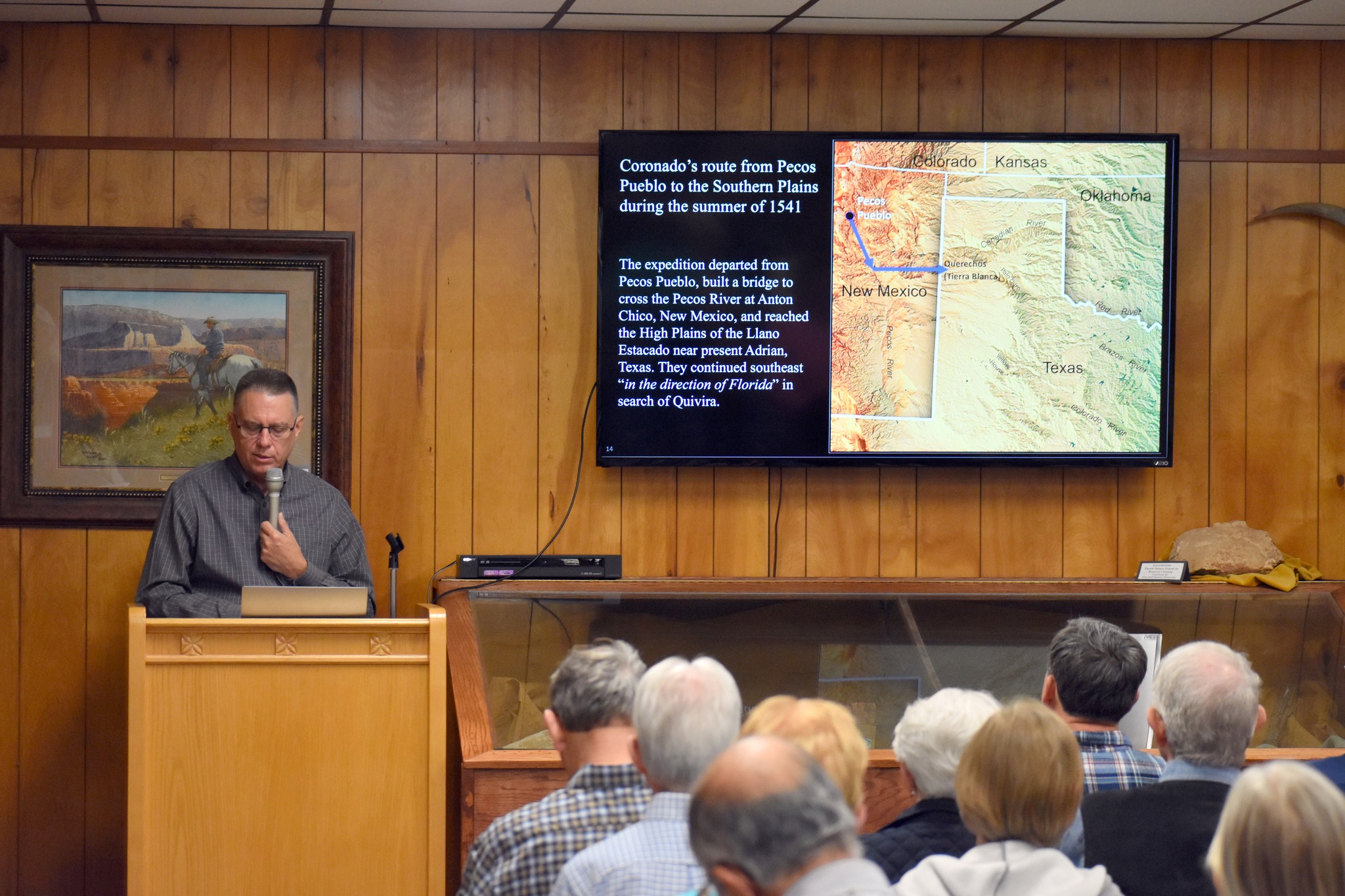 Archaeologist Brett Cruse
